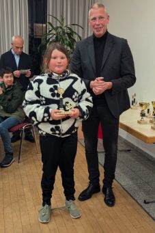 Marianna Solovej, 1. Platz U12 W Stadtmeisterschaft 2024/25