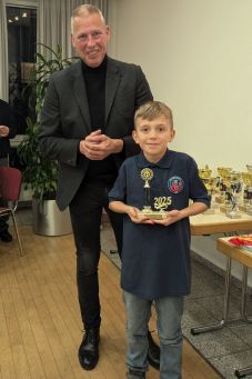 Razvan Rusu, 1. Platz U10 Stadtmeisterschaft 2024/25
