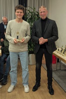 Robert Rütter, 2. Platz U16 Stadtmeisterschaft 2024/25