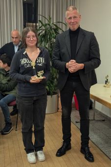 Angelina Solovej, 1. Platz U14 W Stadtmeisterschaft 2024/25