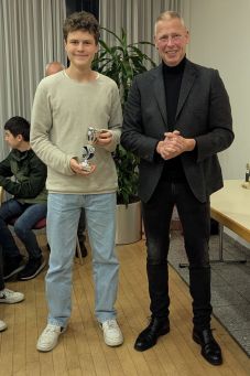 Robert Rütter, 3. Platz Blitzvereinsmeisterschaft 2025