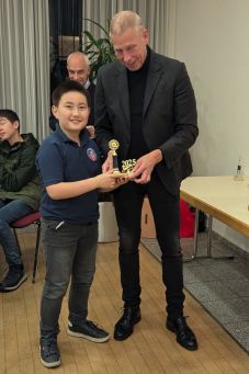Leon Mönekediek, 2. Platz U10 Stadtmeisterschaft 2024/25